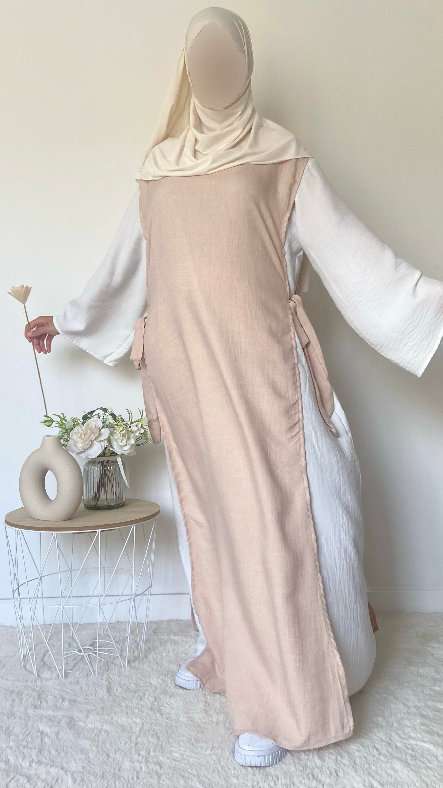 Robe 2 pièces Dae - Beige Clair