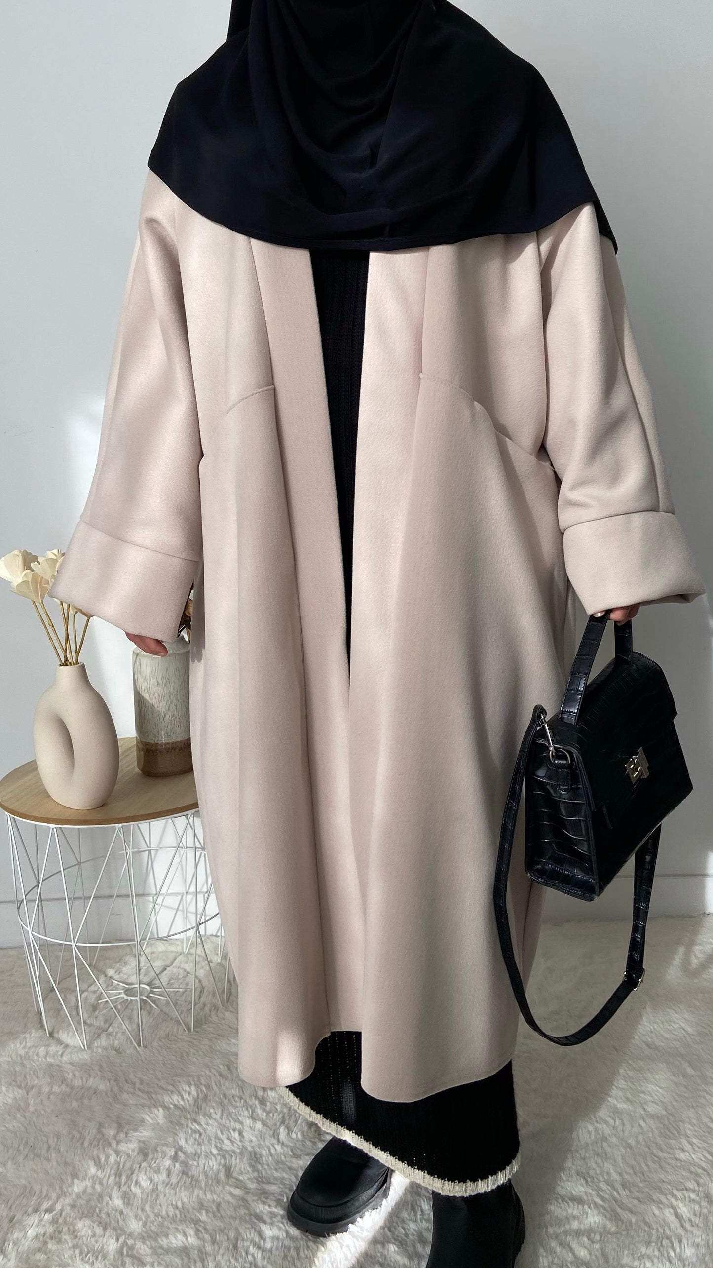 Manteau oversize - Beige